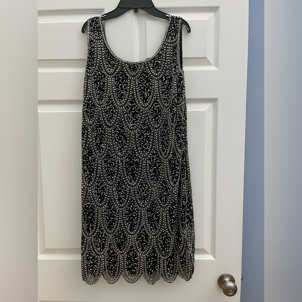 Night Dress, brand Pisarro Nights, size 14, black.
